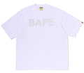 A BATHING APE BAPE PHINESTONE LOGO RELAXED FIT TEE