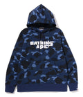 A BATHING APE COLOR CAMO PULLOVER HOODIE