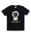 A BATHING APE Ladies' ART CAMO BABY MILO TEE