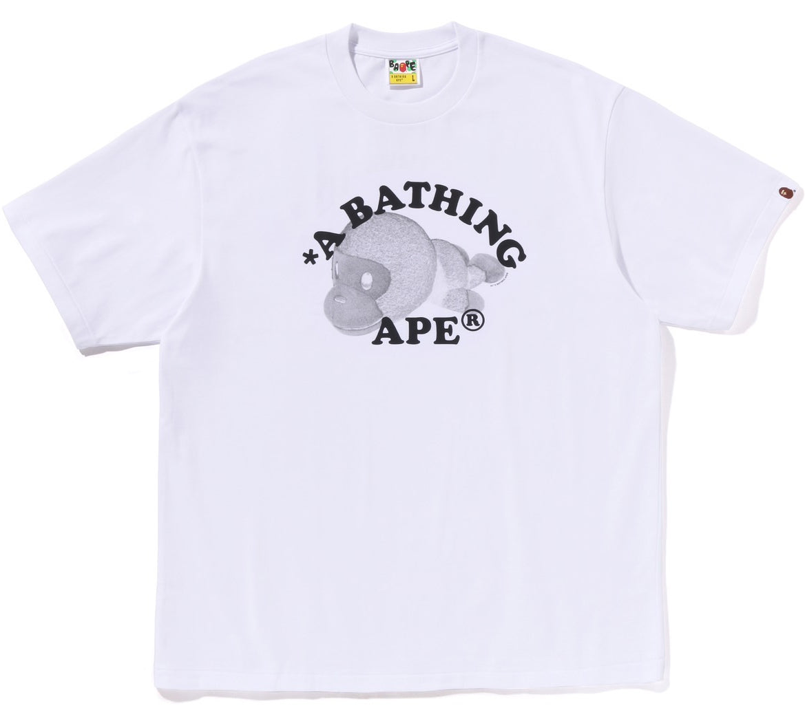 NEW【A BATHING APE】MILO COLLEGE RELAXED FIT TEE A BATHING APE® Baby Milo College Relaxed Fit Tee | Bape