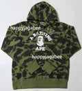 A BATHING APE 1ST CAMO COLLEGE PULLOVER HOODIE