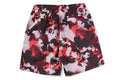 A BATHING APE MAP CAMO REGULAR FIT BEACH SHORTS