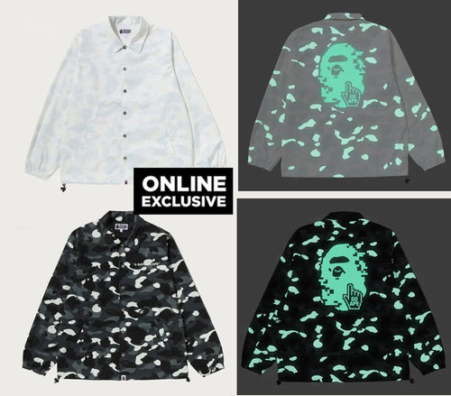 A BATHING APE CITY CAMO POINTER COACH JACKET ( ONLINE EXCLUSIVE )