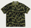 A BATHING APE 1ST CAMO ONE POINT REGULAR FIT POLO SHIRT