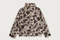 A BATHING APE COLOR CAMO REFLECTIVE RIPSTOP SHORT SNOWBOARD JACKET