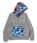 A BATHING APE ABC CAMO SHARK FULL ZIP HOODIE