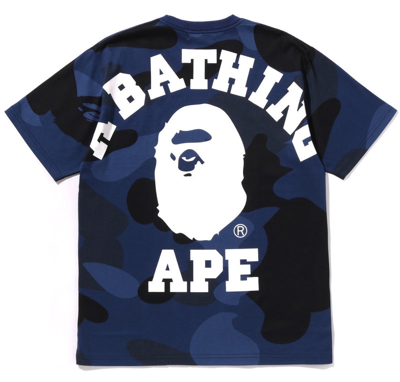 A BATHING APE MEGA COLOR CAMO RELAXED FIT TEE