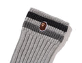 A BATHING APE CHUNKY RIBBED CREW SOCKS - happyjagabee store
