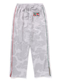 A BATHING APE BAPE x PAGANI SOLID CAMO LOGO RELAXED FIT TRACK PANTS