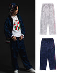 A BATHING APE BAPE x PAGANI SOLID CAMO LOGO RELAXED FIT TRACK PANTS