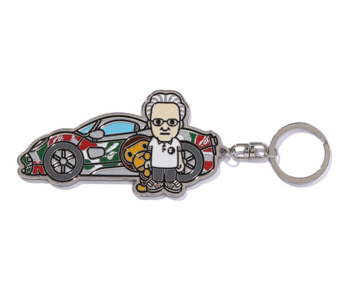 A BATHING APE BAPE x PAGANI CAMO KEYCHAIN