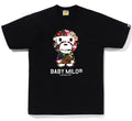 A BATHING APE HYBRID CAMO BABY MILO TEE