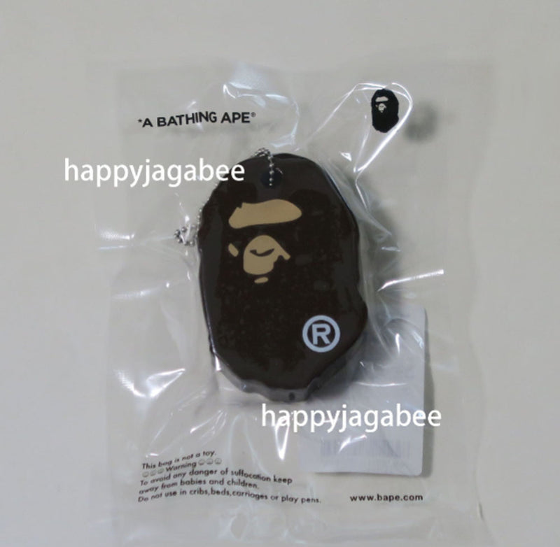 A BATHING APE APE HEAD KEYCHAIN