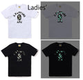 A BATHING APE Ladies' CITY CAMO COLLEGE TEE