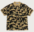 A BATHING APE 1ST CAMO ONE POINT REGULAR FIT POLO SHIRT