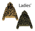 A BATHING APE Ladies' 1ST CAMO ZIP HOODIE