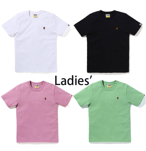 A BATHING APE Ladies' BABY MILO ONE POINT TEE