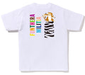 A BATHING APE COLORS TIGER TEE