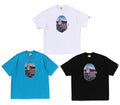 A BATHING APE CITYSCAPE APE HEAD RELAXED FIT TEE