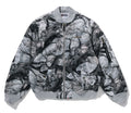 A BATHING APE TREE EDGE CAMO BOMBER JACKET