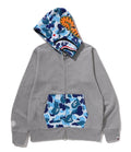 A BATHING APE ABC CAMO SHARK FULL ZIP HOODIE