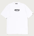 A BATHING APE APE FACE LOGO SHRUNK FIT TEE