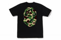 A BATHING APE Ladies' ABC CAMO BIG APE HEAD TEE