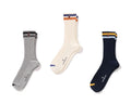 A BATHING APE CHUNKY RIBBED CREW SOCKS