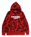 A BATHING APE COLOR CAMO PULLOVER HOODIE