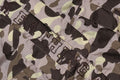 A BATHING APE COLOR CAMO REFLECTIVE RIPSTOP SHORT SNOWBOARD JACKET