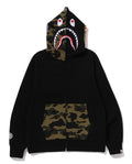 A BATHING APE SHARK FULL ZIP HOODIE