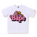 A BATHING APE BAPE KIDS SHARK MILO ON BAPE TEE