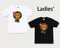 A BATHING APE Ladies' BEADED BABY LISA TEE