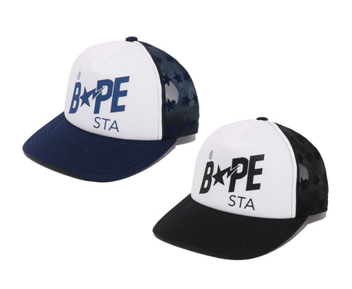 A BATHING APE BAPE STA MESH CAP