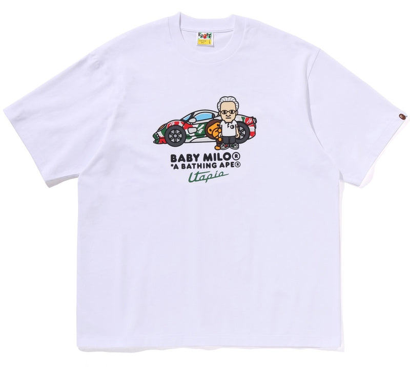 A BATHING APE BAPE x PAGANI BABY MILO RELAXED FIT TEE