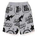 A BATHING APE BAPE KIDS GRAFFITI PATTERN SWEAT SHORTS ( KIDS & JUNIOR )
