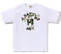 A BATHING APE ABC CAMO COLLEGE MILO TEE