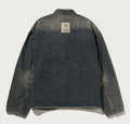 A BATHING APE BAPE BLACK BAPE BLACK SASHIKO PATCHWORK SHIRT