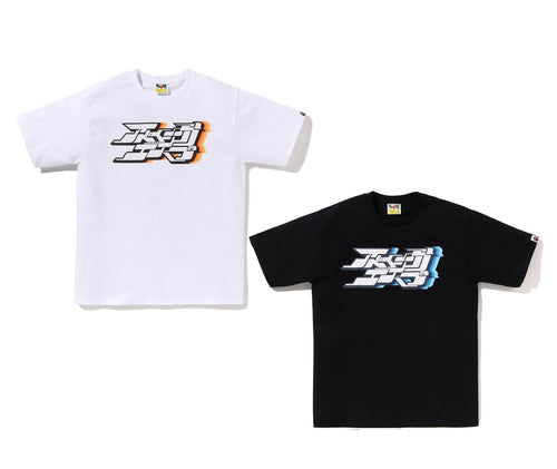 A BATHING APE BAPE JAPANESE GRAFFITI LETTER TEE