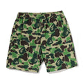 A BATHING APE ABC CAMO APE HEAD ONE POINT BEACH SHORTS