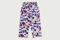 A BATHING APE STA STRIKE CAMO LOOSE FIT TRACK PANTS