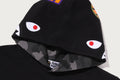 A BATHING APE COLOR CAMO SHARK PULLOVER HOODIE