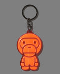 A BATHING APE BABY MILO REFLECTIVE KEYCHAIN