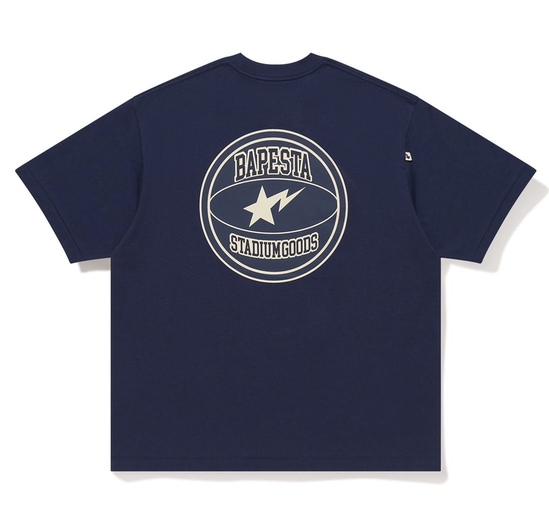 A BATHING APE® logo-print Cotton T-shirt | Black | FARFETCH