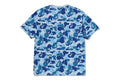 A BATHING APE Ladies' ABC CAMO CRYSTAL STONE OVERSIZED TEE