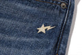 A BATHING APE 1999 TYPE-02 DAMAGED DENIM PANTS