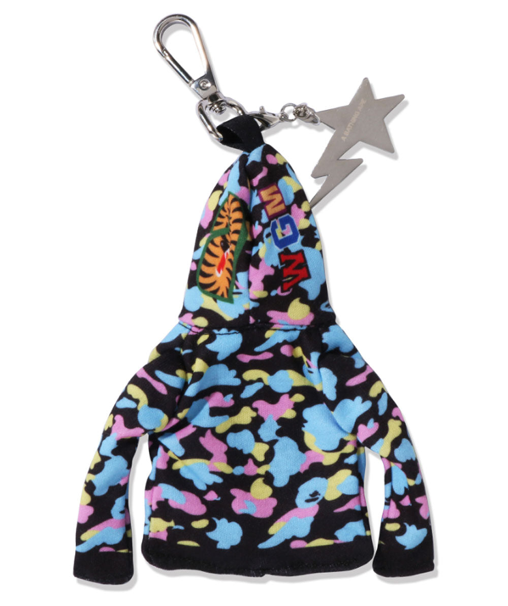 A BATHING APE SHARK FULL ZIP HOODIE KEYCHAIN – happyjagabee
