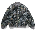 A BATHING APE TREE EDGE CAMO BOMBER JACKET