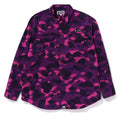 A BATHING APE COLOR CAMO CPO SHIRT RELAXED FIT