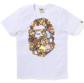 A BATHING APE Ladies' ALL BABY MILO MULTI BIG APE HEAD TEE